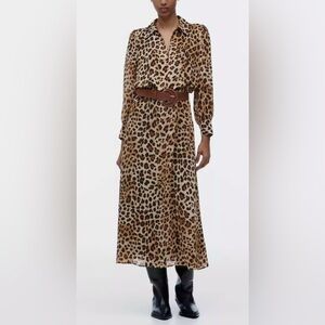 ZARA LEOPARD DRESS - P1025